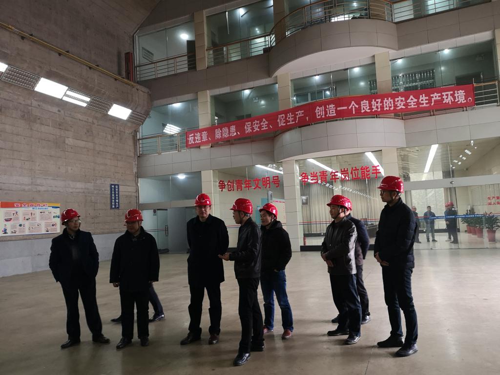 发展集团总经理苏德辉春节前调研指导株洲航电分乐动安全生产工作