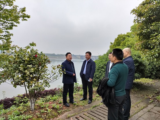 省国资委安稳处督查株洲航电分乐动安全生产和防洪防汛工作